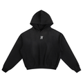 "Why Wait?" Cropped Hoodie