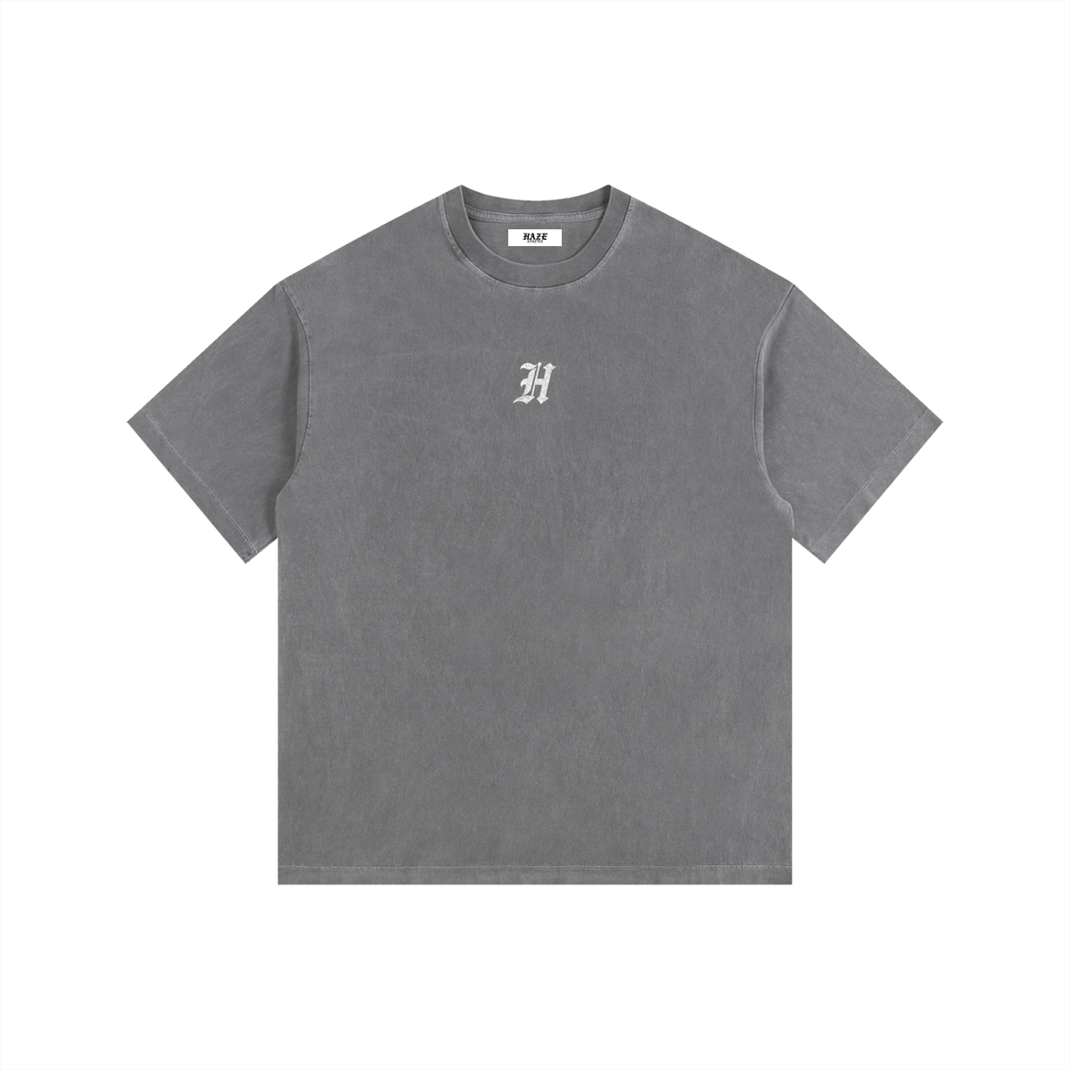 "H" Logo Vintage Washed T-Shirt