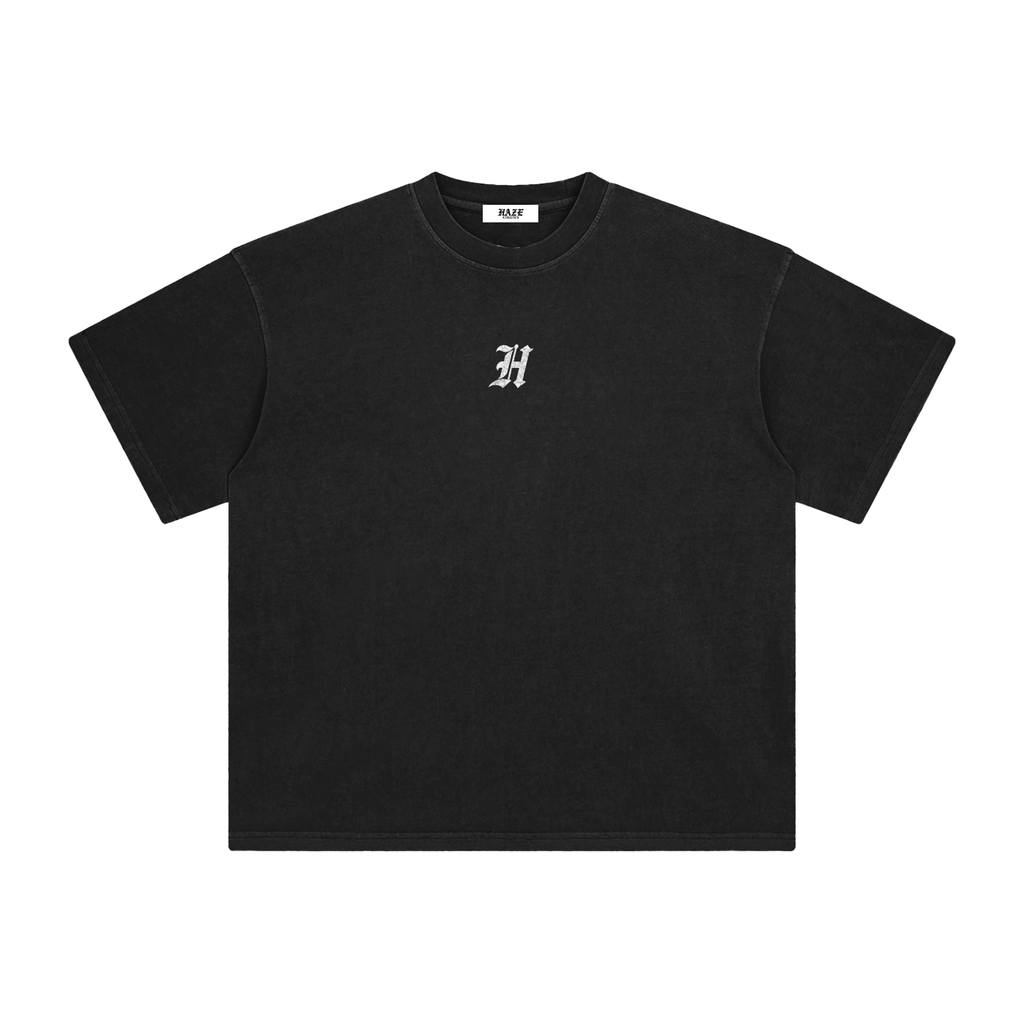 "H" Logo Vintage Washed T-Shirt